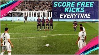 LEARN THIS TRICK & YOU WILL SCORE FREE KICKS EVERYTIME - FIFA 19 EASY TO LEARN TUTORIAL