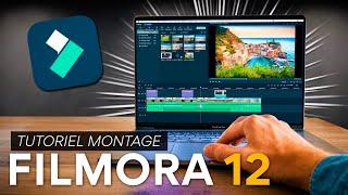 Apprendre le MONTAGE vidéo avec FILMORA 12 en 10 min  Tutoriel Débutant de A à Z
