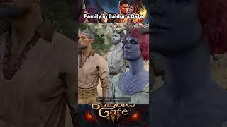 YOU have FAMILY at Baldurs Gate  #shorts #gaming #baldursgate3