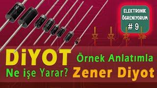 What is Diode I Zener diode I How to connect diode? I Electronic Component #9