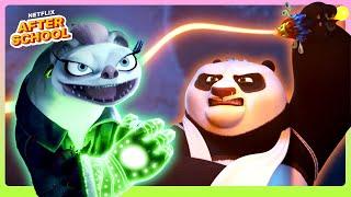 Pos Battles for Tianshang Weapons ️ Kung Fu Panda The Dragon Knight  Netflix After School