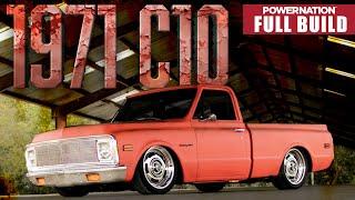 Full Build 1971 Chevy C10 LT1 Swapped and Bagged