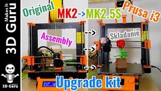 Original Prusa i3 MK2 to MK2.5S upgrade - Assembly video  Video zo skladania