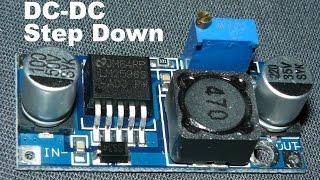 Понижающий регулируемый преобразователь напряжения DC-DC Step Down модуль LM2596S 3.2-40 В