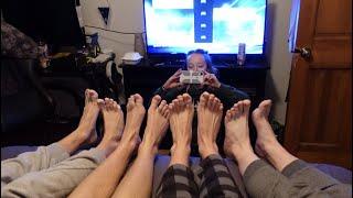 we took feet pics