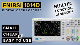 FNIRSI 1014D Oscilloscope with Built-in Function Generator⭐Complete Review Should you buy it?