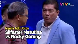 DEBAT PANAS Silfester Matutina vs Rocky Gerung di TV