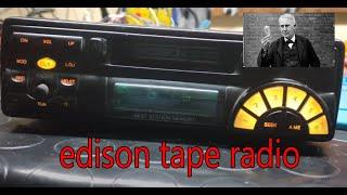 edison detachable system tape. kaset çalar Oto radio teyp