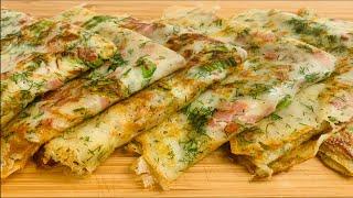 صبحانه آسان و خوشمزه یک بار امتحان کنید  Easy and delicious breakfast recipe