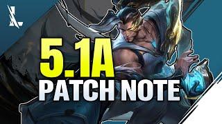 Wild Rift - 5.1A PATCH NOTE  RIOT REALLY TROLLING ADC PLAYERS...