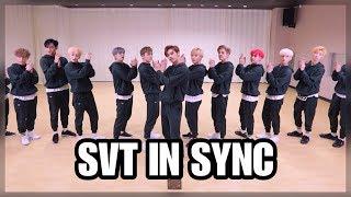 SEVENTEEN BEING 100% IN SYNC