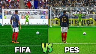 Kylian Mbappé Penalty Kicks • FIFA vs PES 2017-2023