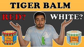 All-Purpose Ointment TIGER BALM Red or White? Effects and Risks