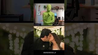 Who KISS Rashmika in Movie AnimalMr Green? #shorts