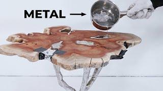 Molten Metal Table Base