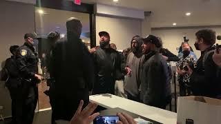 The family of Willie McCoy confronts Vallejo police Chief Shawny Williams during council meeting