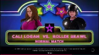 Cali Logan vs Roller Brawl  Requested match WWE2K20