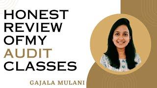 Best Classes for CA Final Audit  Honest Review  Gajala Mulani