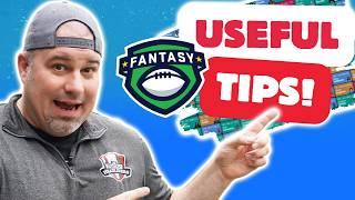 5 MUST USE Tips To Get Better At Fantasy Football - 2024 Fantasy Football Advice