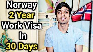 How to Apply Norway Work Visa Online  Norway Work Permit Visa  Norway Work Visa  Schengen