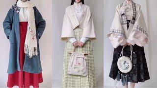 Modern Hanfu汉服 worldwide shipping New Arrival collection TikTok China traditional dress