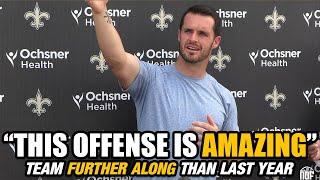 Saints QB Derek Carr Talks New Offense and Excitement for 2024 Season  NOF Network Reaction Video