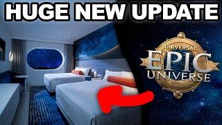 Epic Universe UPDATE New Universal Hotel CONFIRMED Concept Art + First Look Orlando Florida
