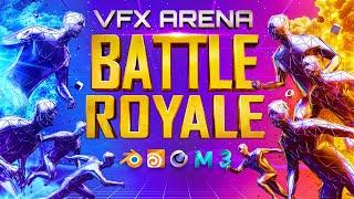 40 Artistas 3D Se Enfrentan en un Battle Royale de MODELADO - VFX ARENA