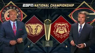 NCAAF 2017 CFP 2017 CFP National Championship Alabama vs Georgia