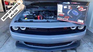 aFe Momentum GT Pro 5R COLD AIR INTAKE unboxing Dodge Challenger Scatpack