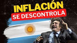 Inflación se descontrola en Argentina ¿fracaso del gobierno de Milei?