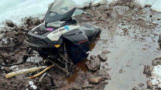 EPIC SNOWMOBILE FAILS & WINS 2024