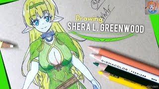 Drawing Shera L. Greenwood How not to summon a demon lord #sheralgreenwood