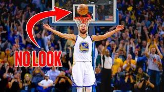 Steph Currys CRAZIEST No Look Shots EVER 