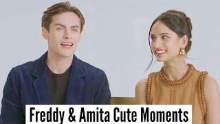 Freddy Carter & Amita Suman  Cute Moments