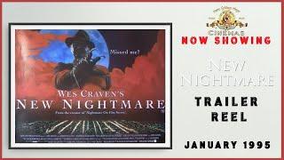 WES CRAVENS NEW NIGHTMARE January 1995 MGM Cinema Trailer Reel -- Home Cinema