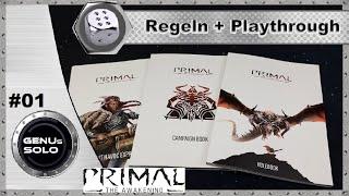 Primal The Awakening - S01E01 - Playthrough - Setup  Regeln - deutsch