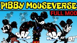 Friday Night Funkin New VS Pibby Mouse Full Week  Pibby x FNF Mod