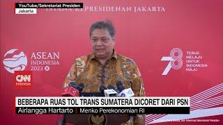 Beberapa Ruas Tol Trans Sumatera Dicoret dari Proyek Strategis Nasional