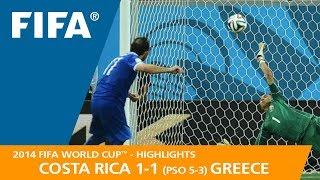 Costa Rica v Greece  2014 FIFA World Cup  Match Highlights