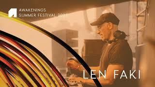 Len Faki  Awakenings Summer festival 2023 444 Hz