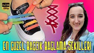 Süper Ayakkabı Bağcığı Bağlama Teknikleri  Shoe Lacing 2021 #shorts