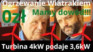 Energia off grid wiatrak 4kW do ogrzewania domu wygrały z fotowoltaiką i węglem dlaczego?