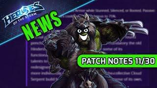 Final Heroes Patch Notes of 2021 - News  Heroes of the Storm