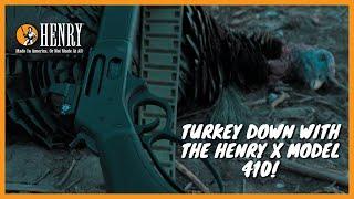 Turkey hunting with the Henry X Model .410 Shotgun? You bet #huntwithahenry