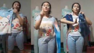 mama muda live jual baju tidur apem tembem