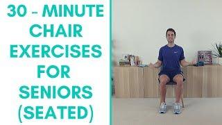 Whole Body Chair Exercise For Seniors 30 Minutes  More Life Health