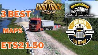 3 BEST Standalone Maps for euro Truck Simulator 2 1.50