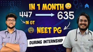 1 Month Journey from AIR 15000 in GT to AIR 758 in NEET PG in 1st Attempt  Dr Deep Patel  Dr Aman