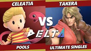 Delta 7.5 - Celeatia Lucas Vs. takera Ken Smash Ultimate - SSBU